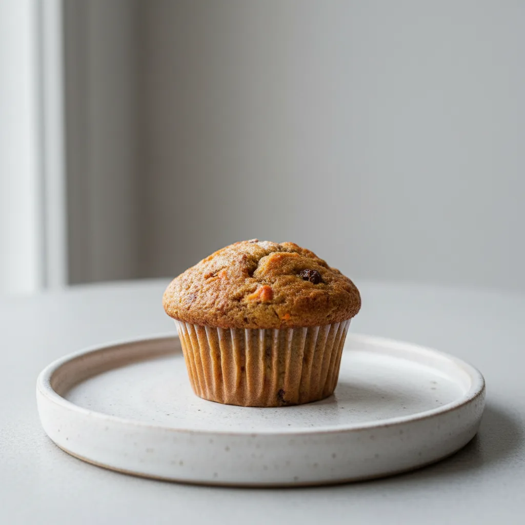 Mini Dairy Free Carrot Cake Cupcakes without Icing