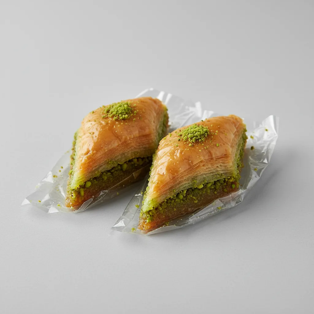 Individually Packaged Side: Baklava Individually Packaged Side: Baklava
