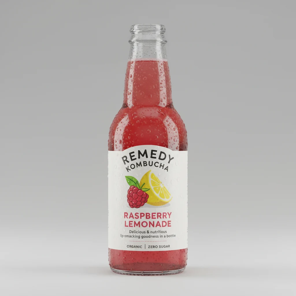 Remedy Kombucha Raspberry Lemonade Remedy Kombucha Raspberry Lemonade