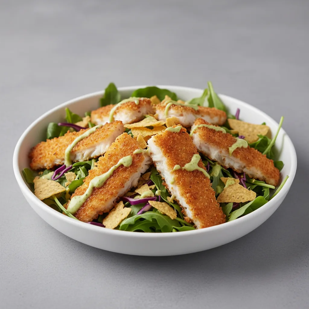 Crunchy Fish Salad Crunchy Fish Salad