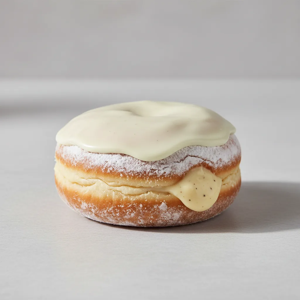 Snowman King Cream Donut Snowman King Cream Donut