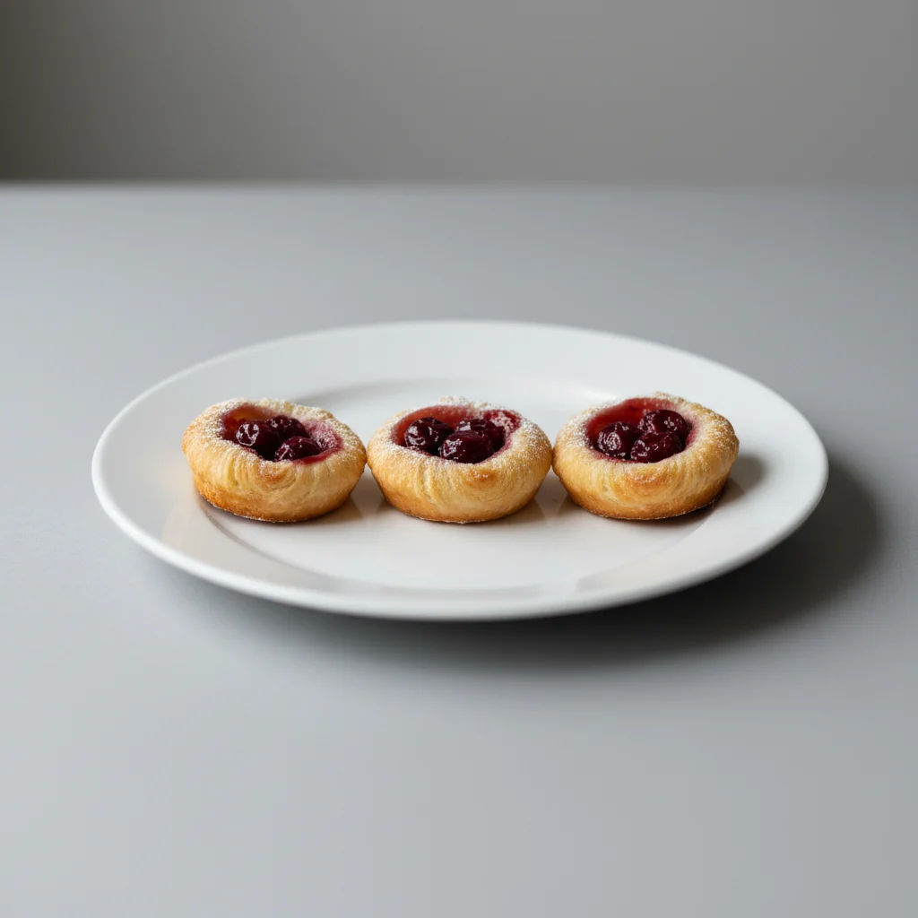 Mini Cherry Danish Mini Cherry Danish