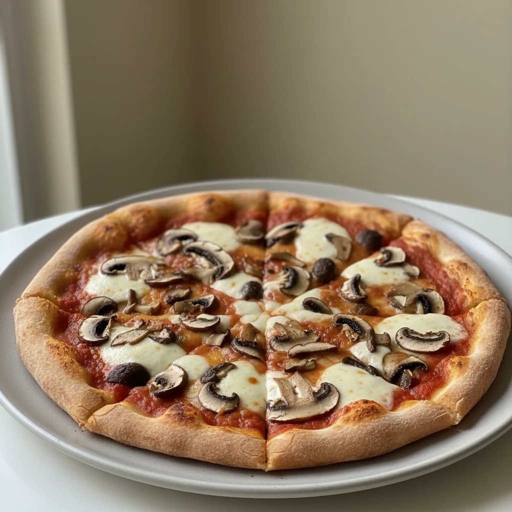 Gluten-Free Funghi Pizza Gluten-Free Funghi Pizza