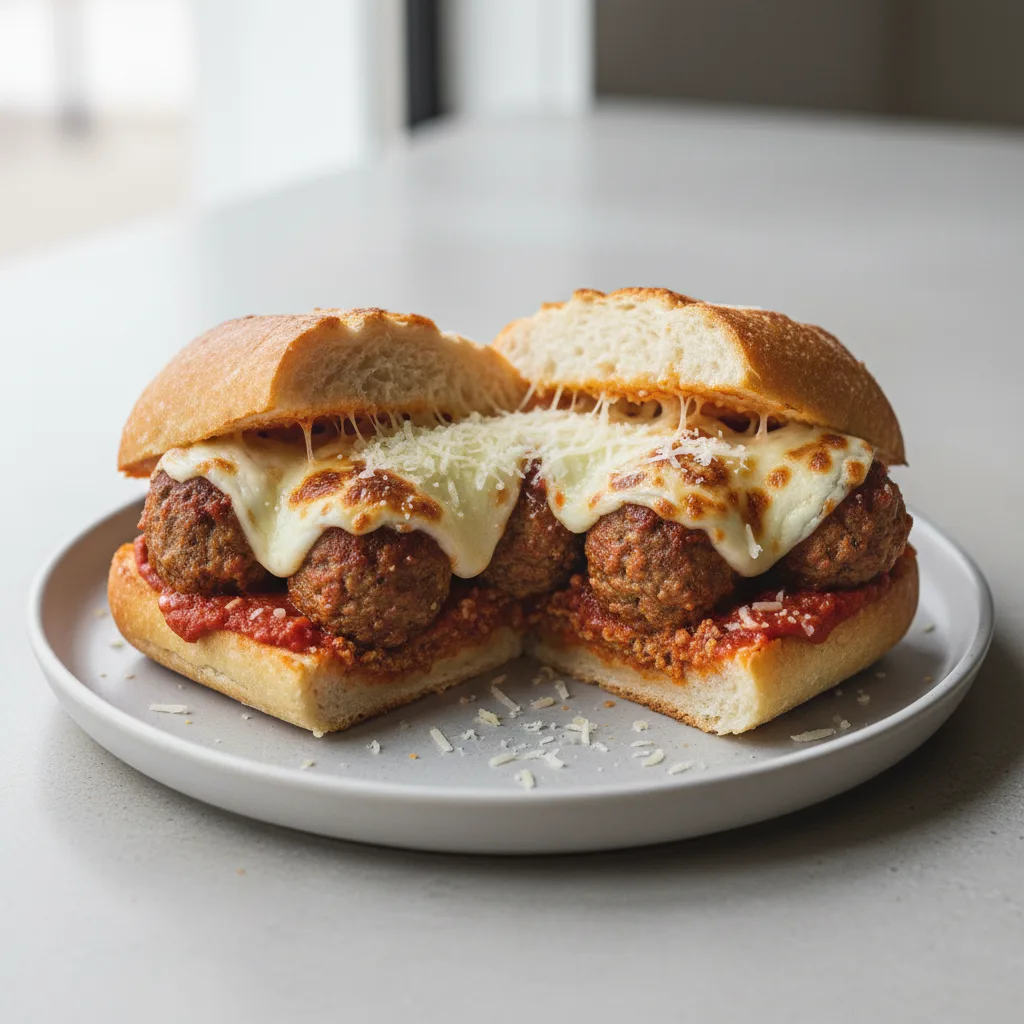 Meatball Parm Hero Meatball Parm Hero