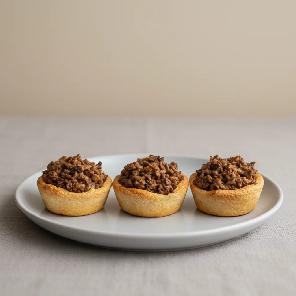 Vegan Mushroom Tartlets Vegan Mushroom Tartlets