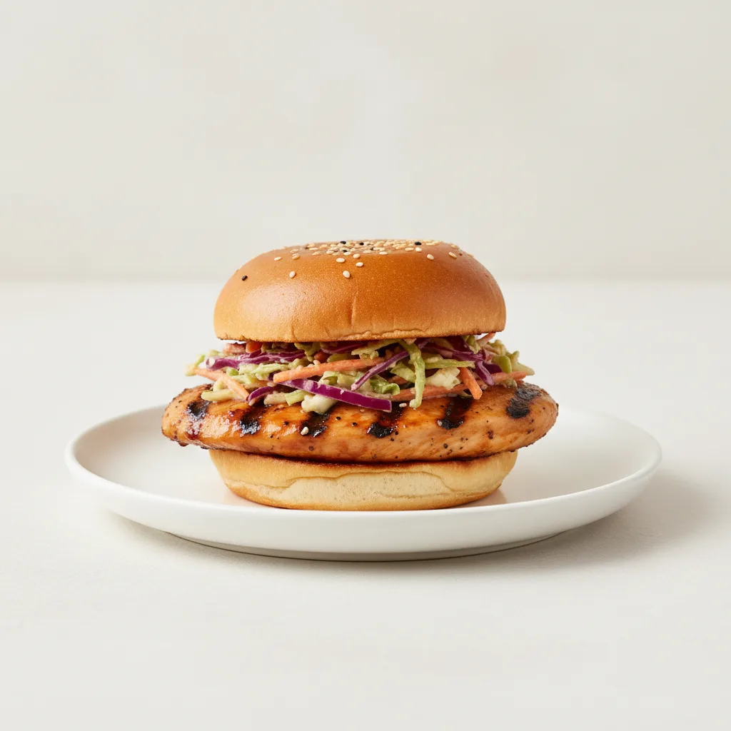 Grilled Asian Chicken Slider Grilled Asian Chicken Slider