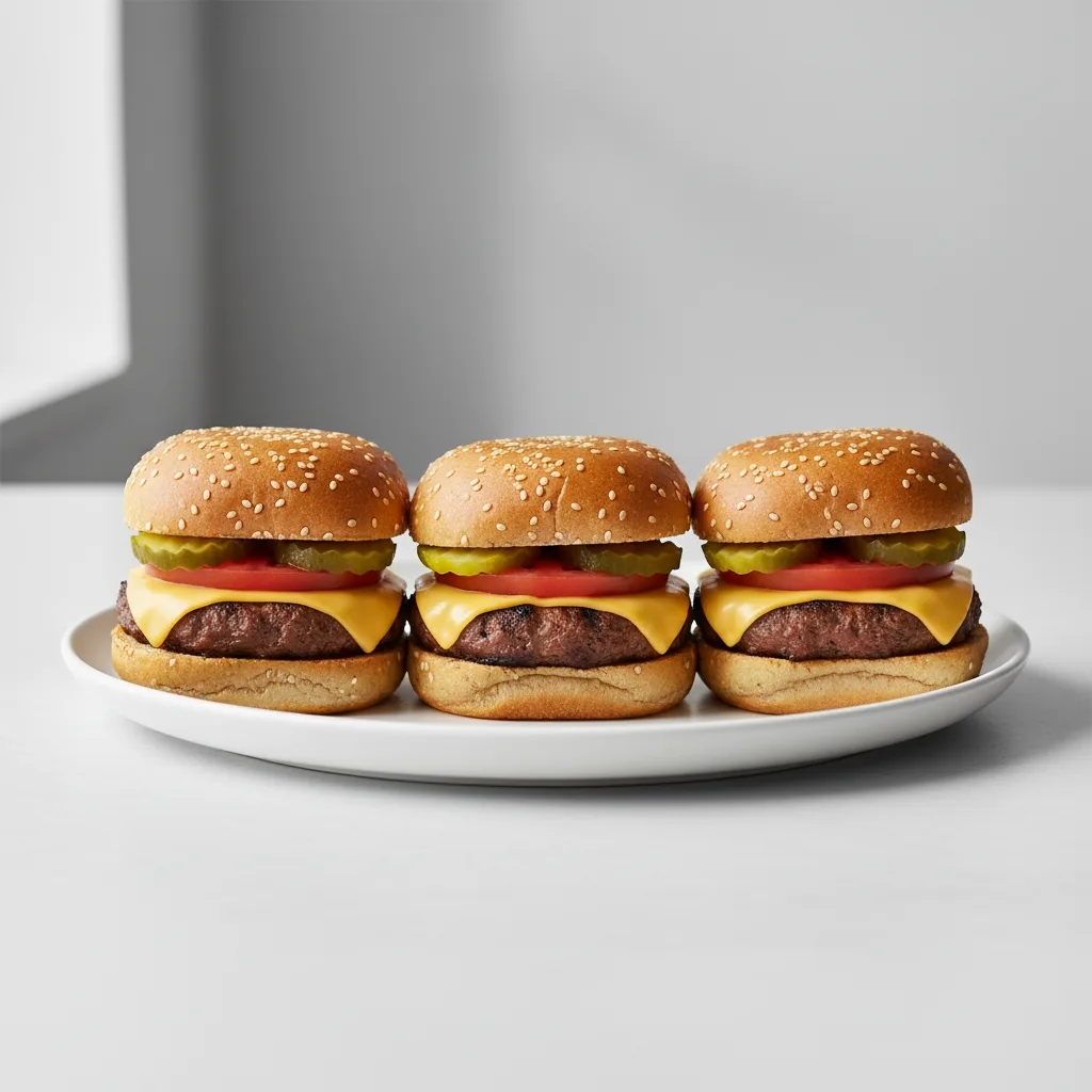 Gluten Free Cheeseburger Slider Gluten Free Cheeseburger Slider