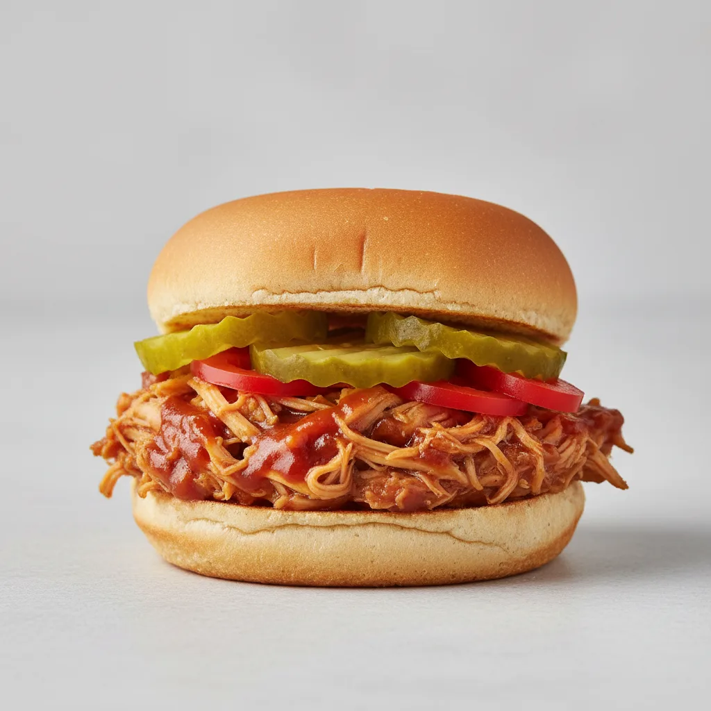 Gluten Free BBQ Pulled Chicken Slider Gluten Free BBQ Pulled Chicken Slider
