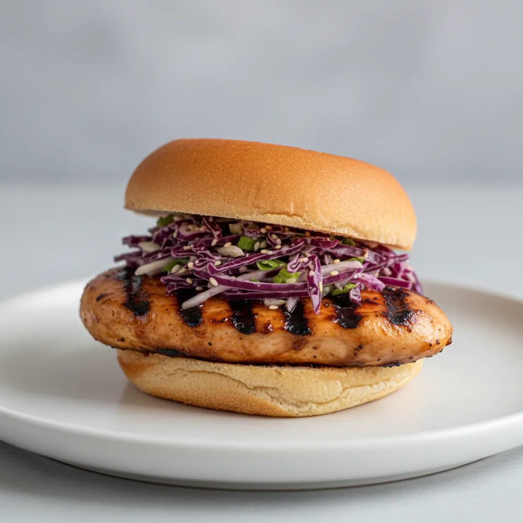 Gluten Free Grilled Asian Chicken Slider Gluten Free Grilled Asian Chicken Slider