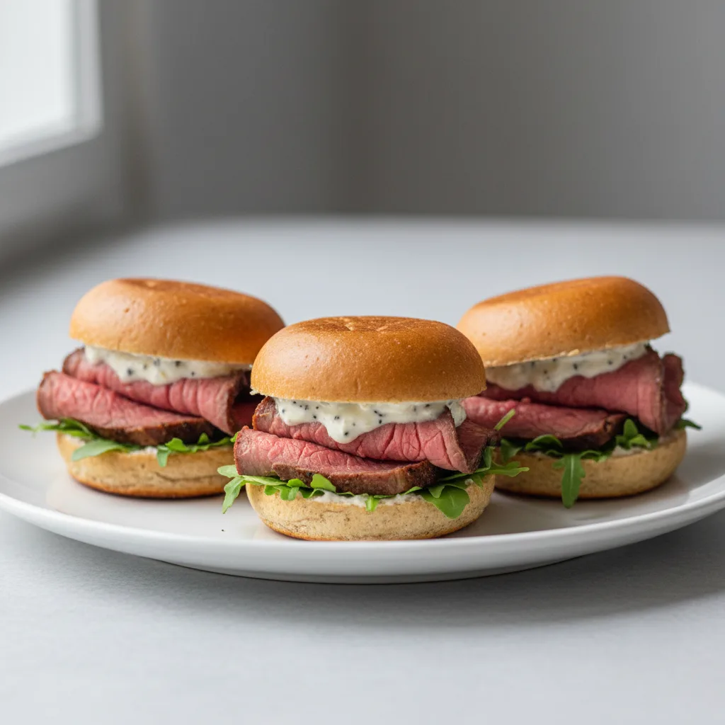 Gluten Free Prime Rib Slider Gluten Free Prime Rib Slider