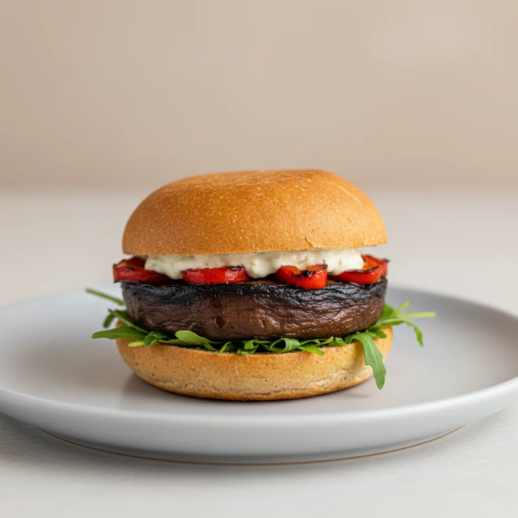 Gluten Free Vegan Portobello Slider Gluten Free Vegan Portobello Slider