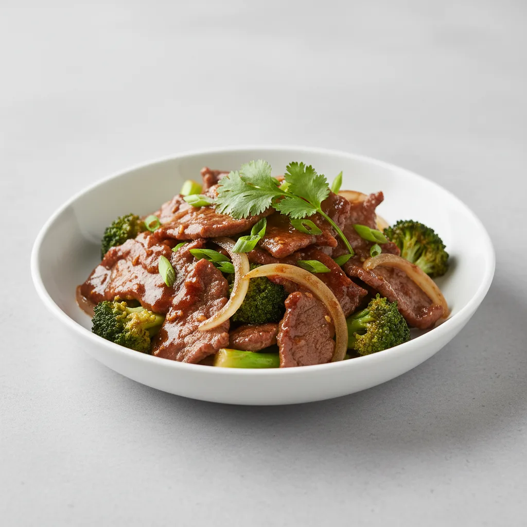 Beef with Oyster Sauce Beef with Oyster Sauce