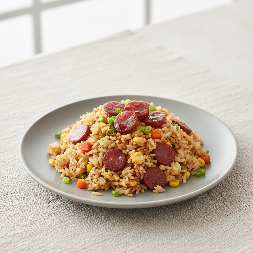 Chinese Sausage Fried Rice Chinese Sausage Fried Rice
