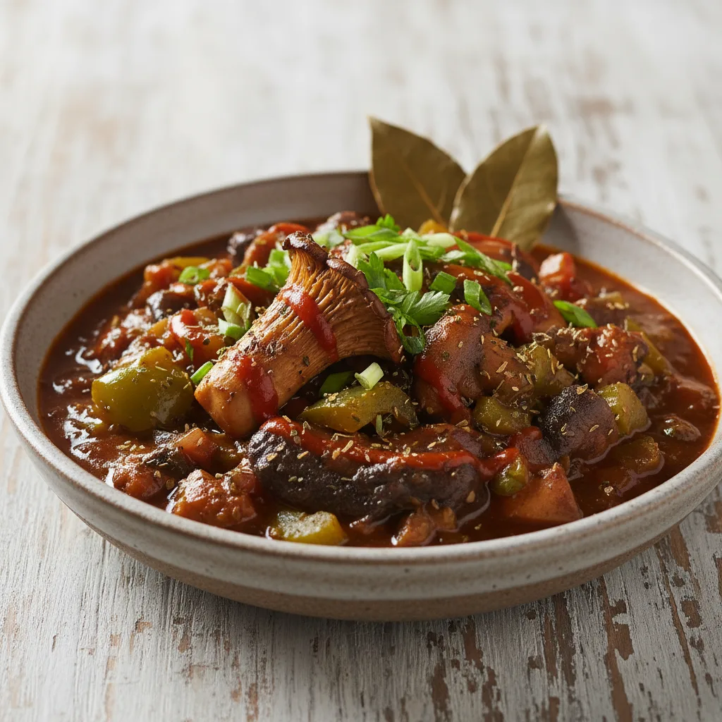 Vegan Mushroom Gumbo Vegan Mushroom Gumbo
