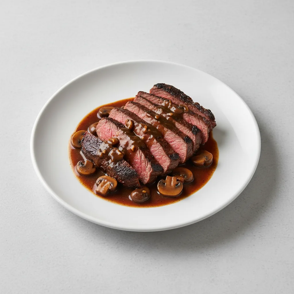 Tri-Tip with Mushroom Demi-Glace Tri-Tip with Mushroom Demi-Glace