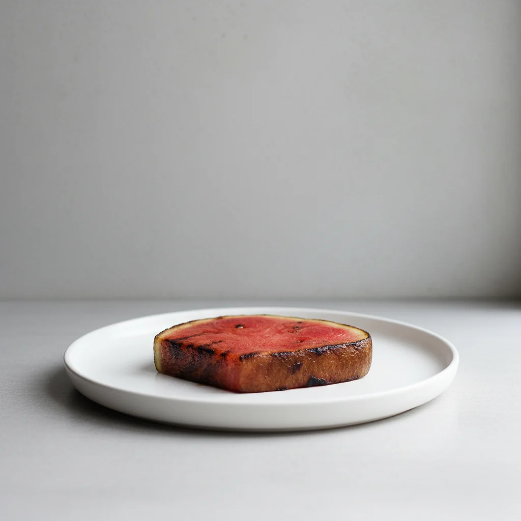 Smoked Watermelon 'Steak' (Vegan) Smoked Watermelon 'Steak' (Vegan)