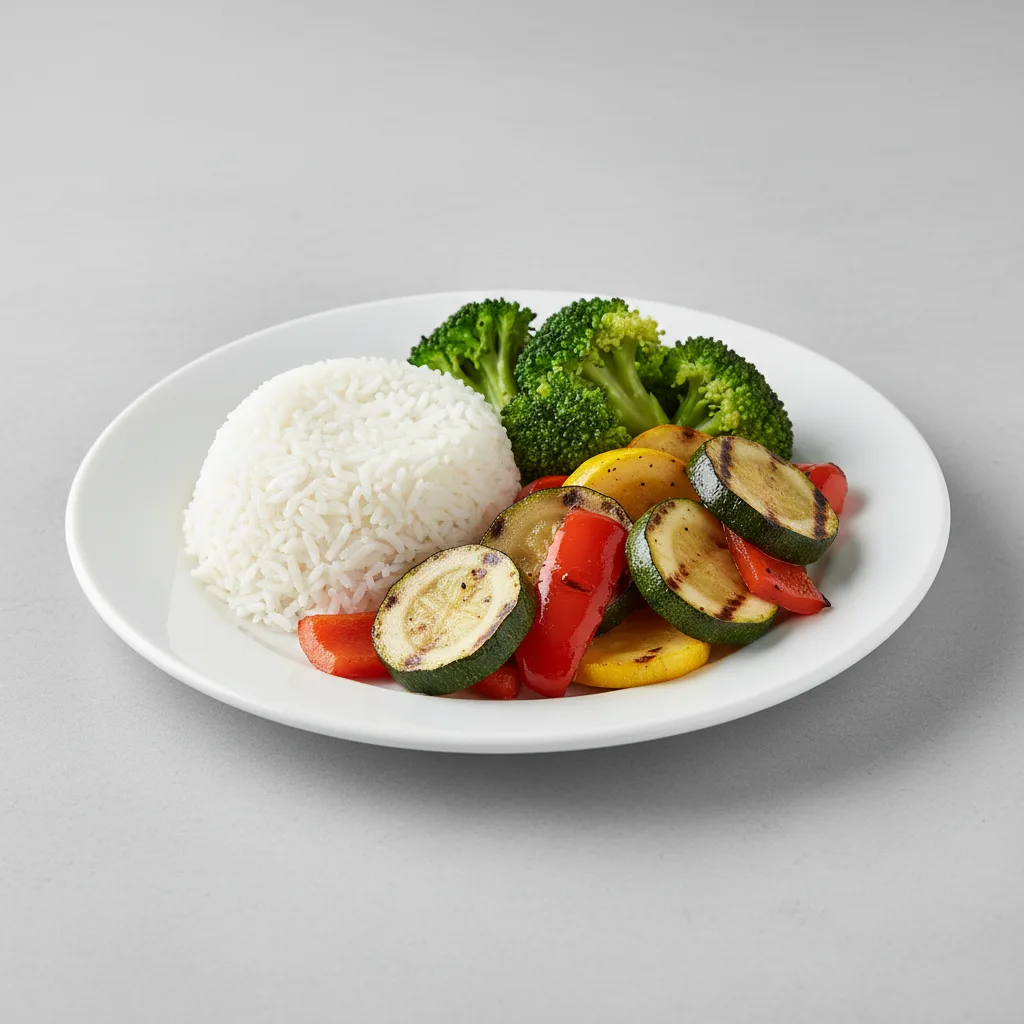Allergen Free Vegan Rice Plate