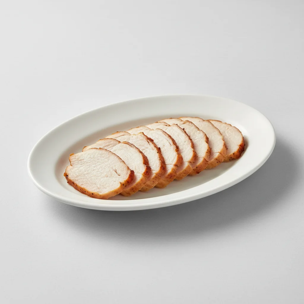 Sliced Roasted Turkey Breast