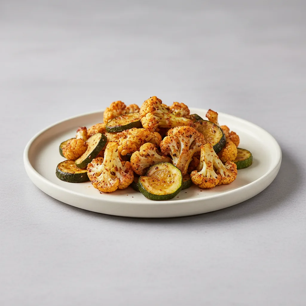 Spiced Cauliflower and Zucchini Spiced Cauliflower and Zucchini