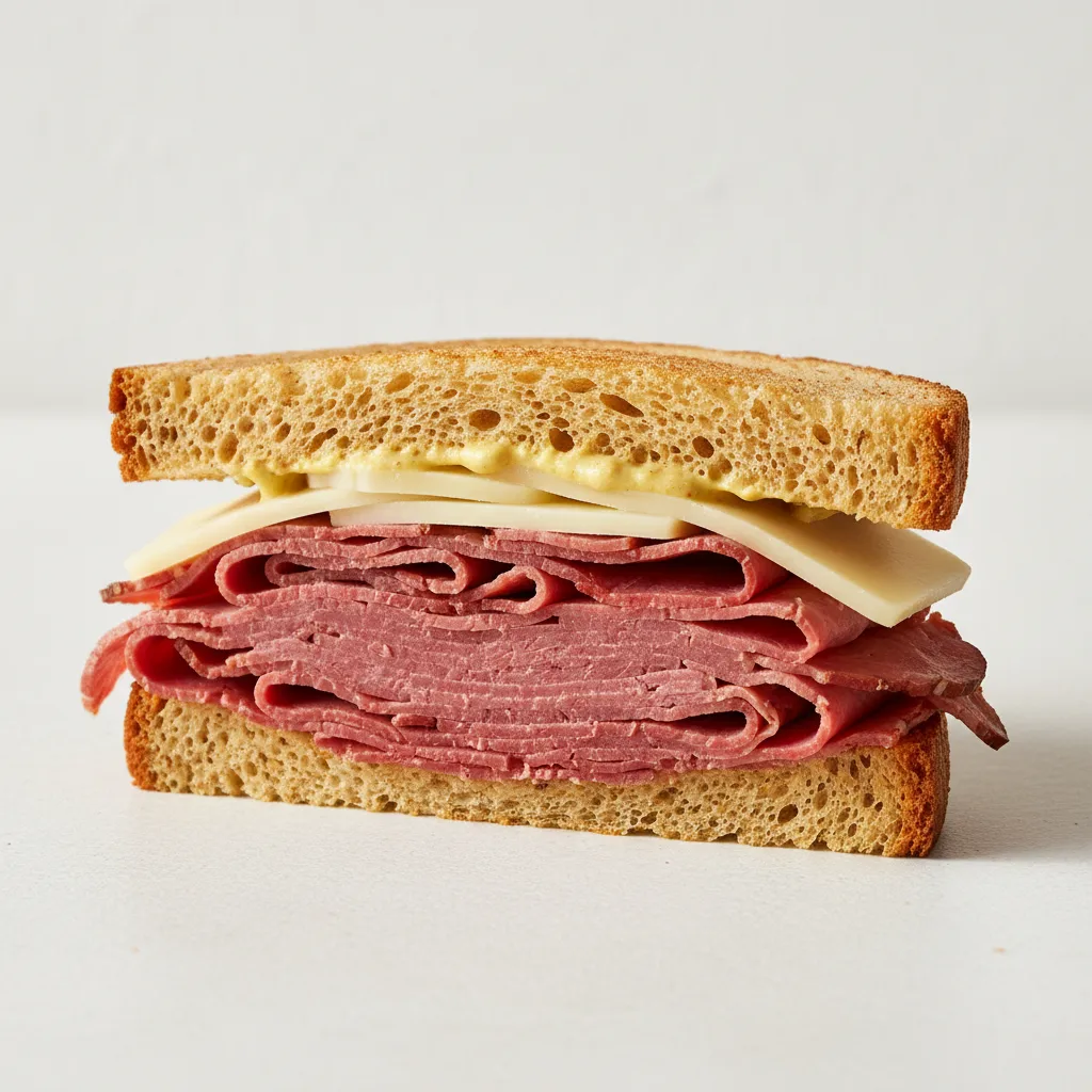 Gluten Free Pastrami (extra Lean) Imported Provolone Cheese, Dijon Mustard Gluten Free Pastrami (extra Lean) Imported Provolone Cheese, Dijon Mustard