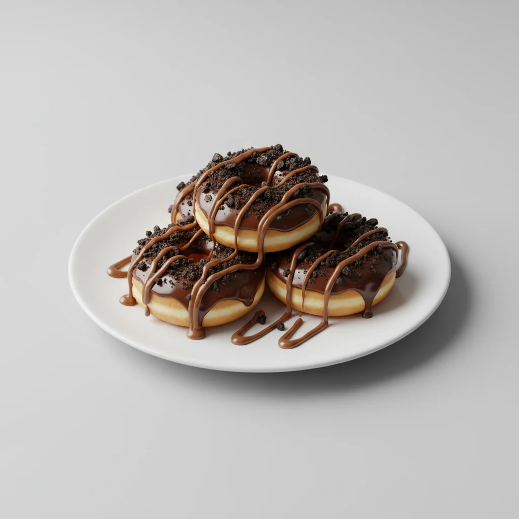 Mini Chocolate Explosion Doughnuts Mini Chocolate Explosion Doughnuts