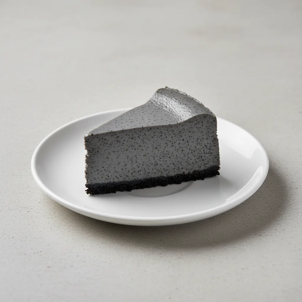 Black Sesame Cheesecake Black Sesame Cheesecake