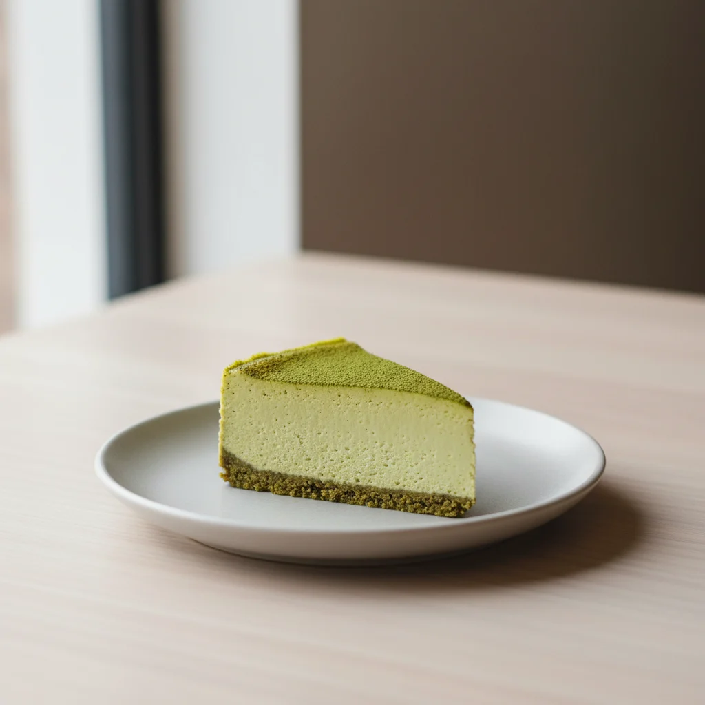 Matcha Green Tea Cheesecake Matcha Green Tea Cheesecake