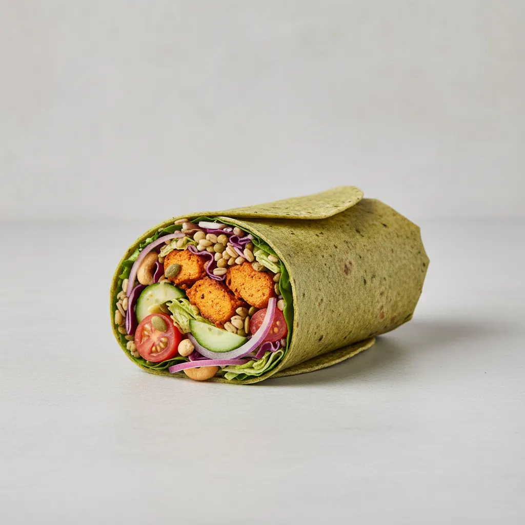 Vegan India Wrap Platter Vegan India Wrap Platter