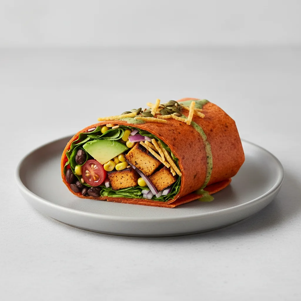 Vegan Mexico Wrap Platter Vegan Mexico Wrap Platter