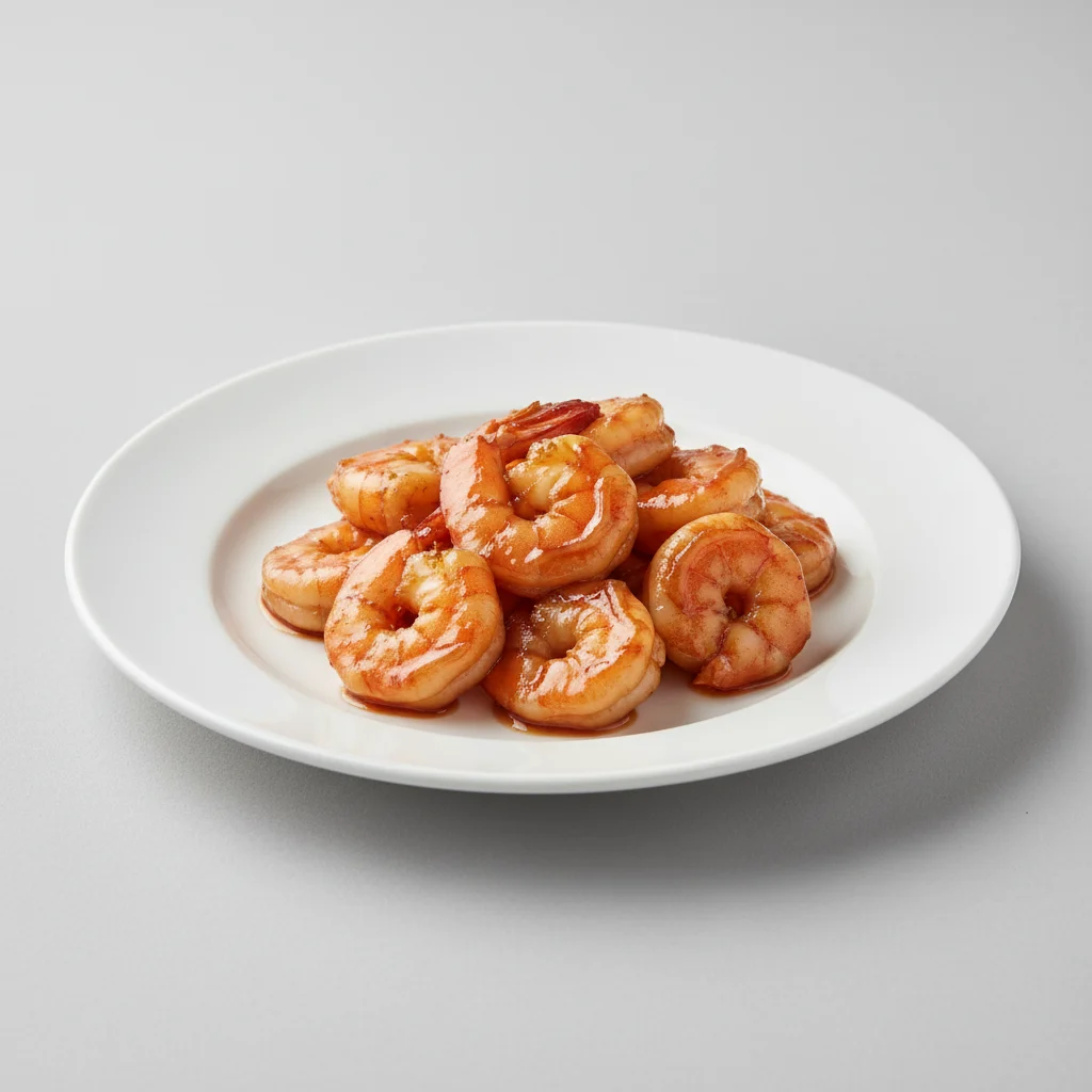 Sweet Soy Poached Shrimp