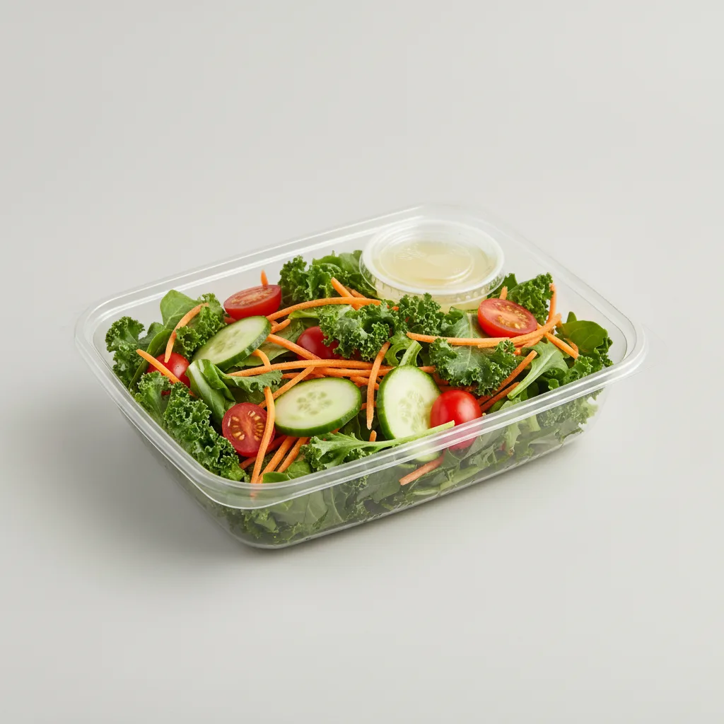 Individual Box: Side Vegan Mixed Green Salad with Lemon Vinaigrette Individual Box: Side Vegan Mixed Green Salad with Lemon Vinaigrette