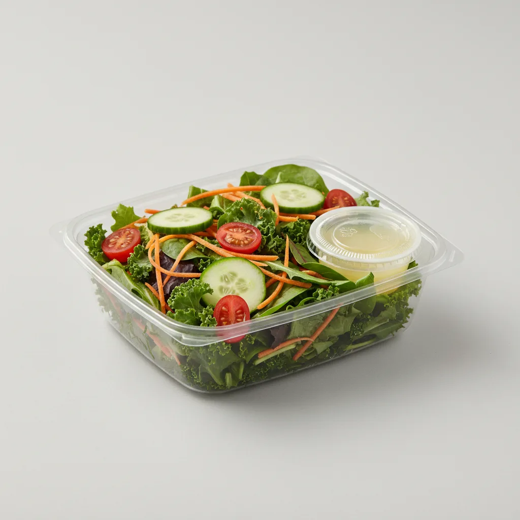 Individual Box: Side Vegan Mixed Green Salad with Lemon Vinaigrette Individual Box: Side Vegan Mixed Green Salad with Lemon Vinaigrette
