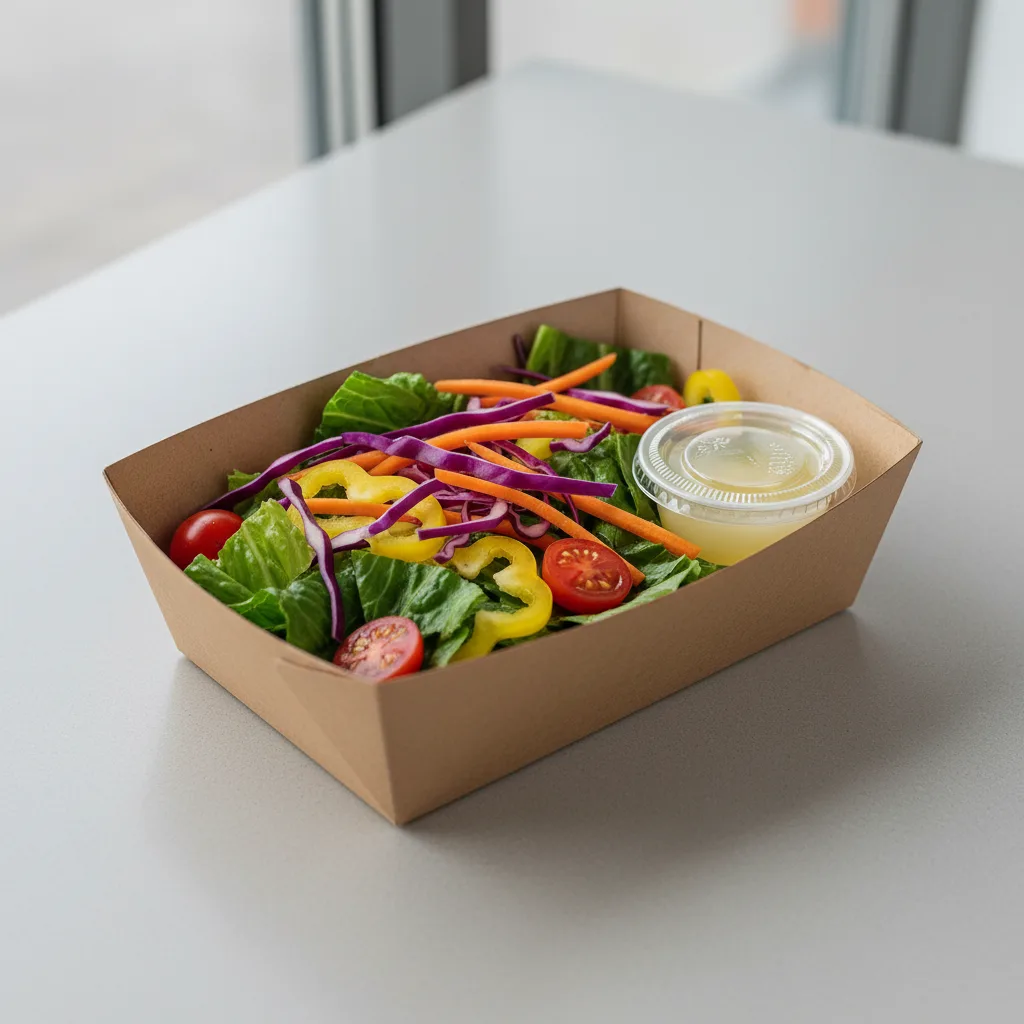 Individual Box: Side Vegan Chopped Salad with Lemon Vinaigrette Individual Box: Side Vegan Chopped Salad with Lemon Vinaigrette
