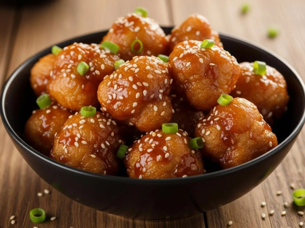 Mongolian Tempura Cauliflower