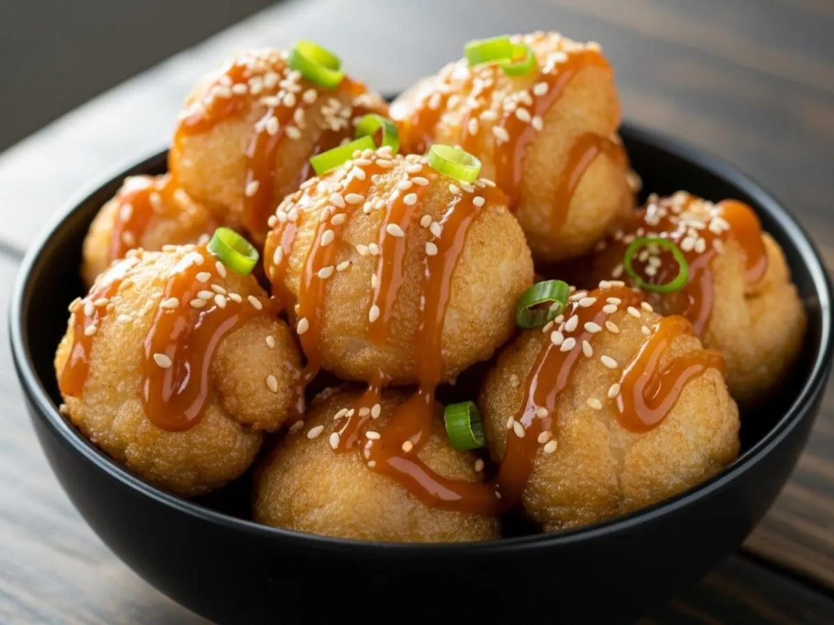 Sesame Tempura Cauliflower