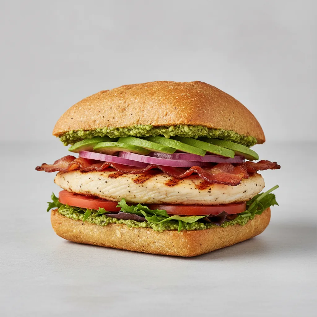 Gluten Free California Chicken Sandwich Gluten Free California Chicken Sandwich