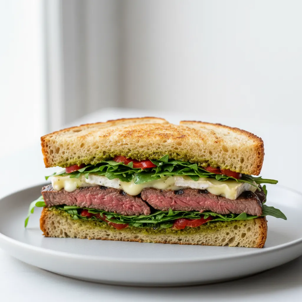 Gluten Free Steak and Brie Sandwich Gluten Free Steak and Brie Sandwich