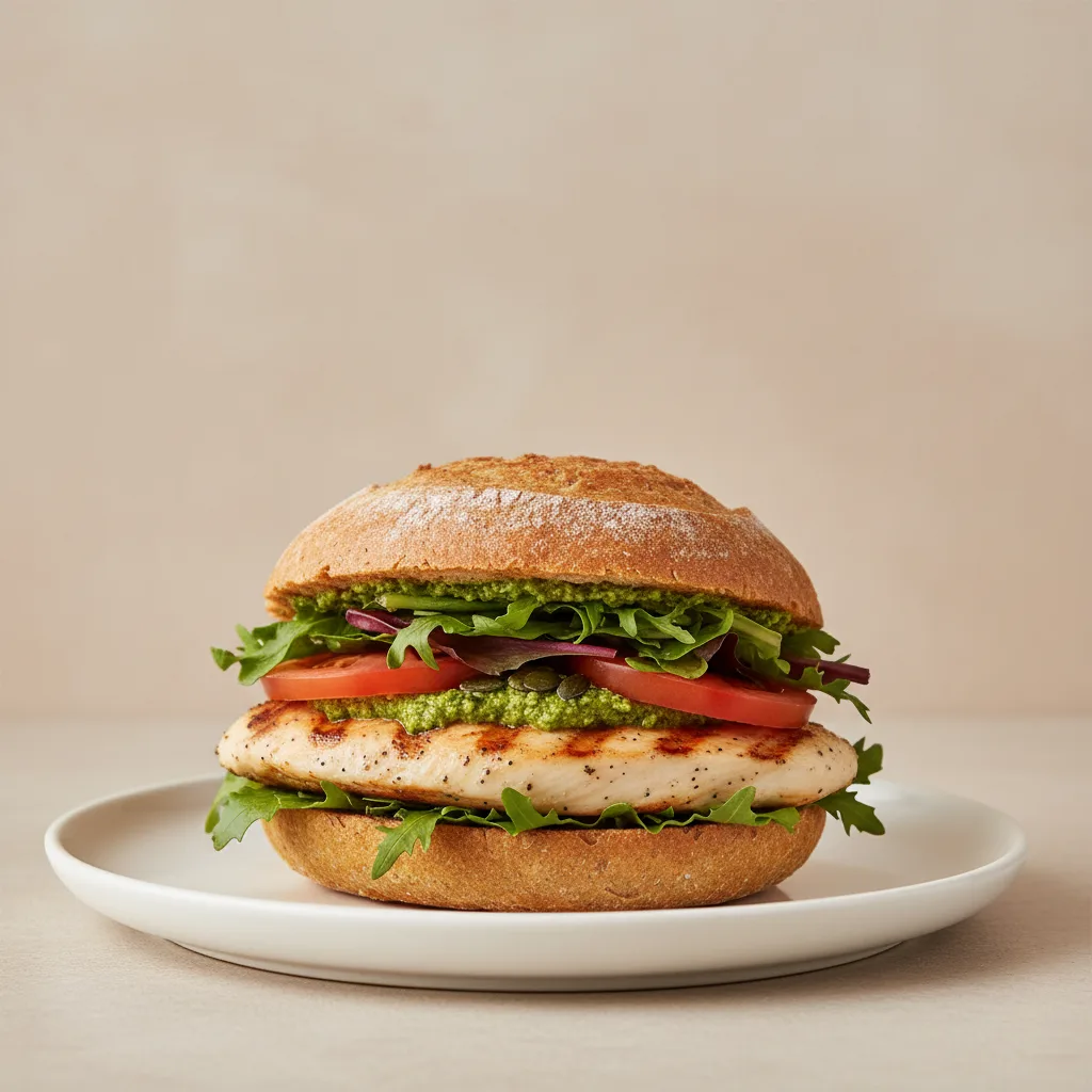Gluten Free Chicken Sandwich (No Cheese) Gluten Free Chicken Sandwich (No Cheese)