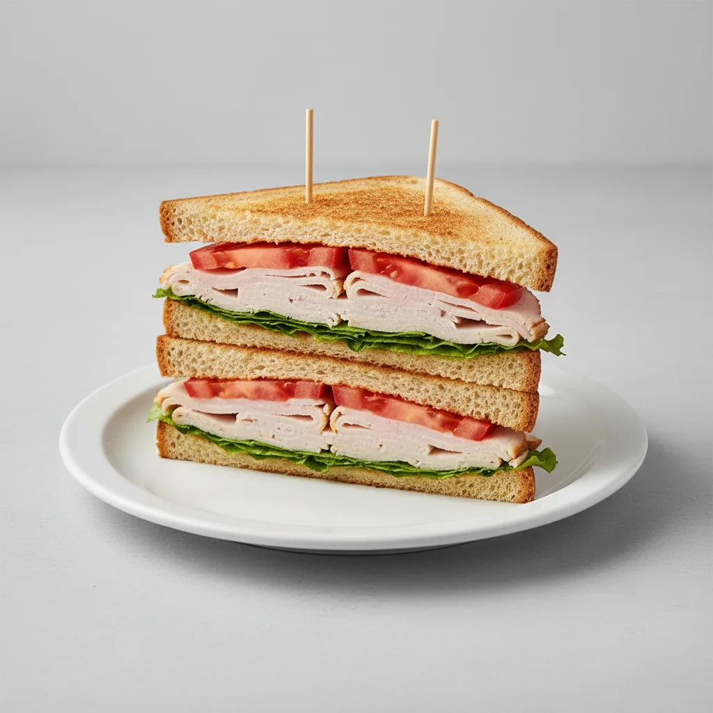 Turkey Club Sandwich Turkey Club Sandwich