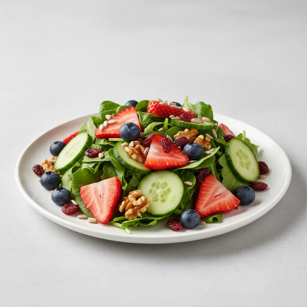 Vegan Strawberry Bistro Salad Vegan Strawberry Bistro Salad