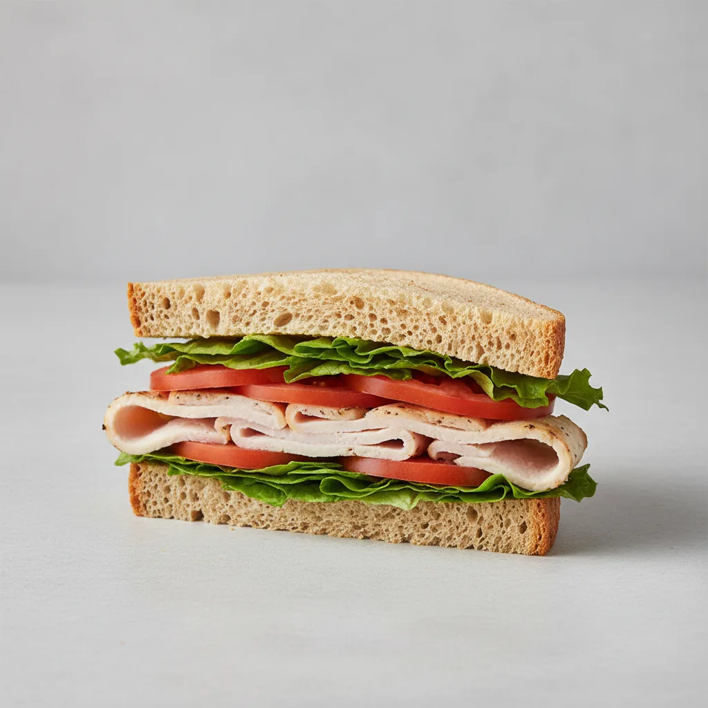 Roasted Turkey Sandwich on Gluten Free Bread Roasted Turkey Sandwich on Gluten Free Bread