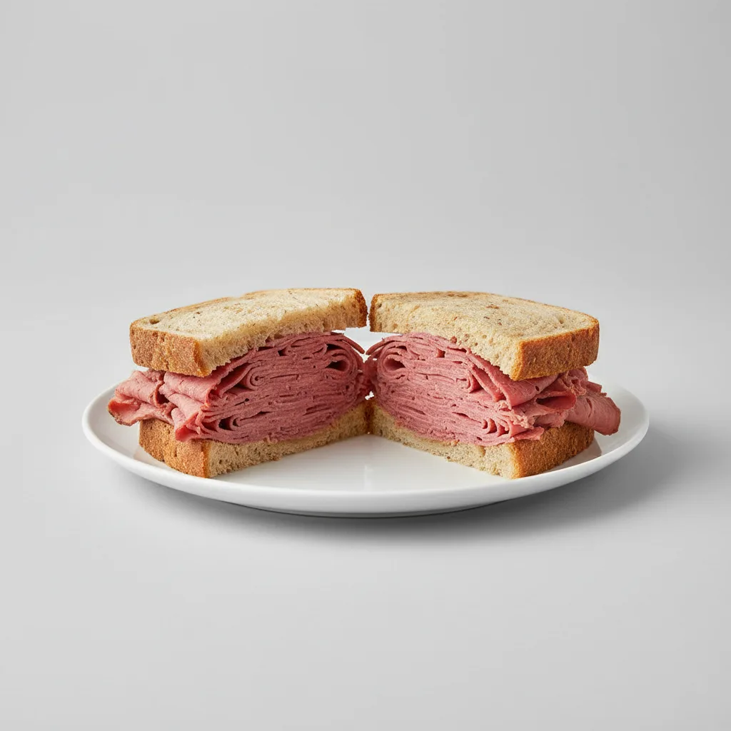Corned Beef Sandwich on Gluten Free Bread Corned Beef Sandwich on Gluten Free Bread