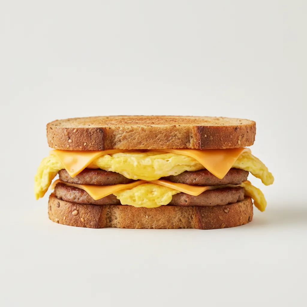 Gluten Free - NY Egg Sandwich with Turkey Sausage Gluten Free - NY Egg Sandwich with Turkey Sausage
