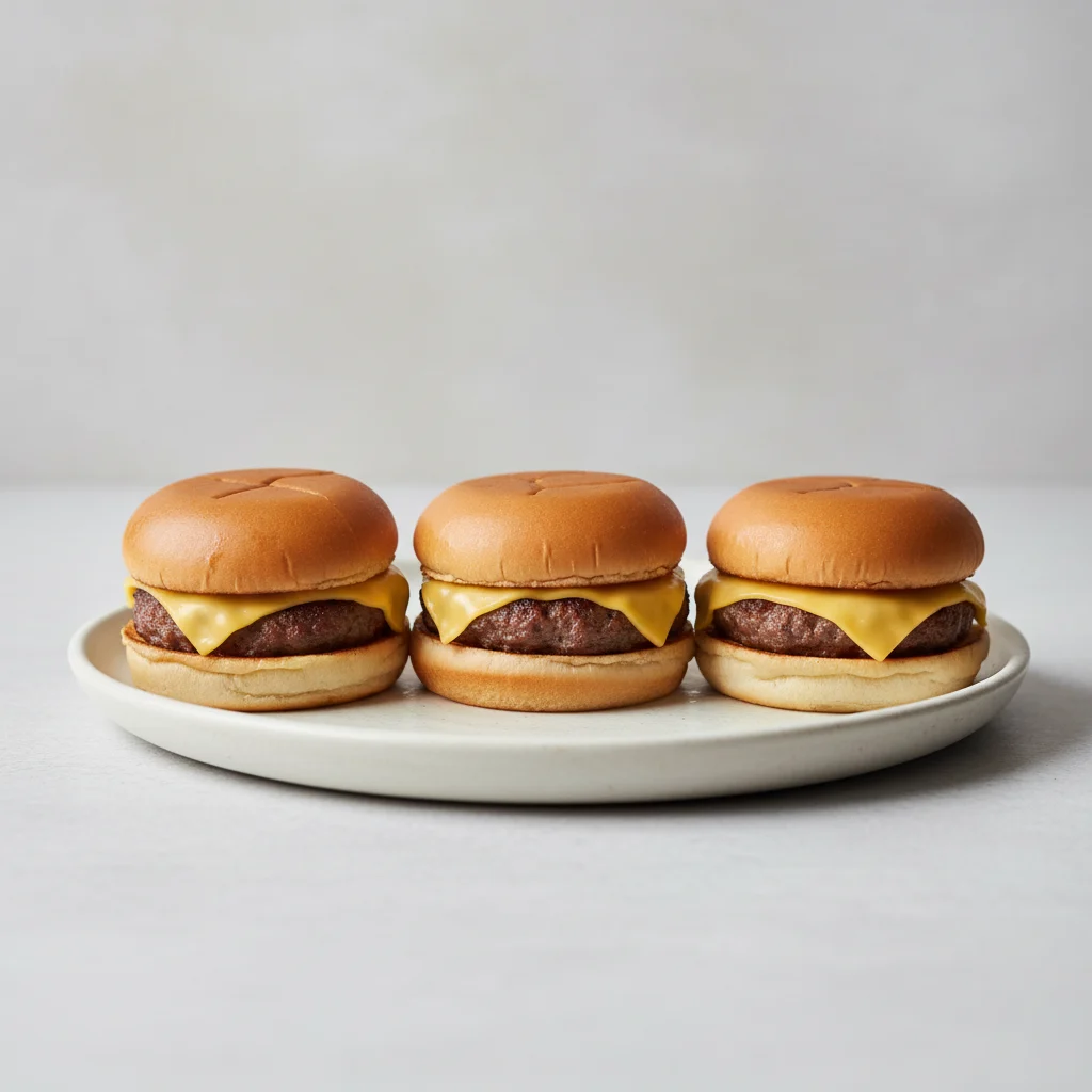 Mini Cheeseburger Sliders Mini Cheeseburger Sliders