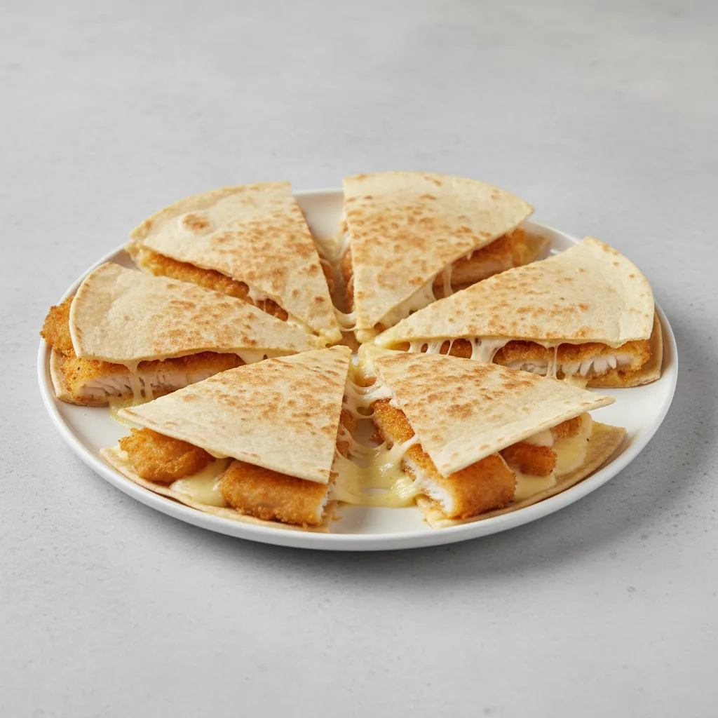 Tempura Fish Quesadilla