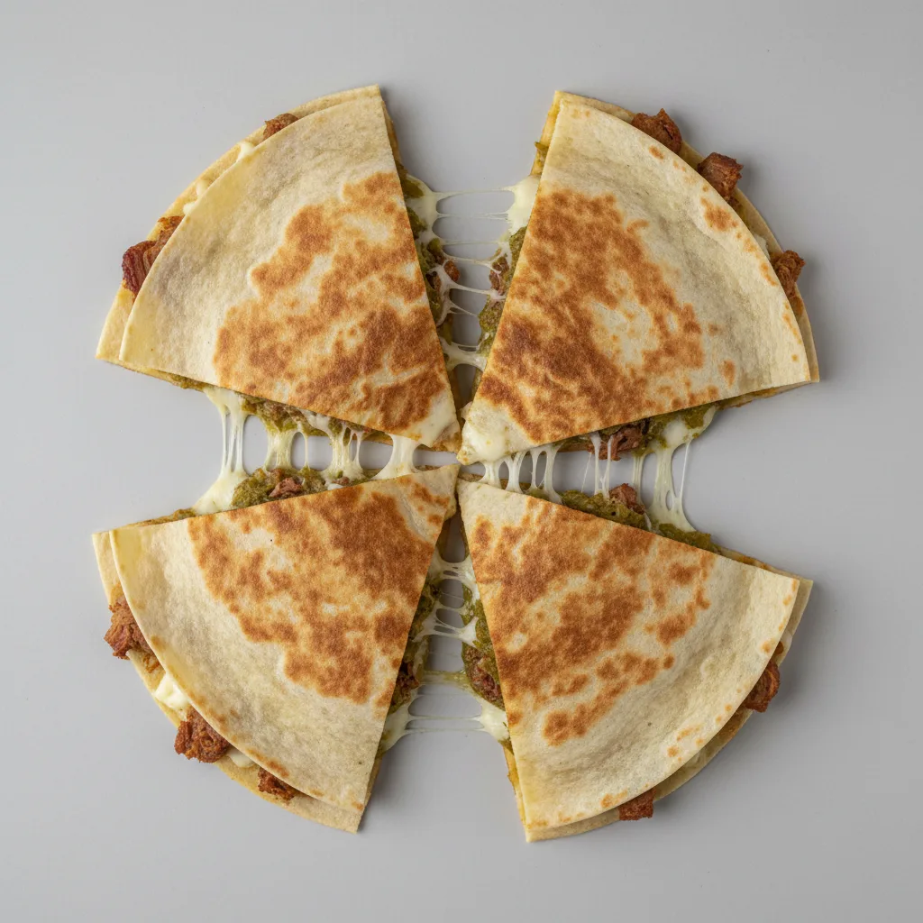Chicharron Quesadilla
