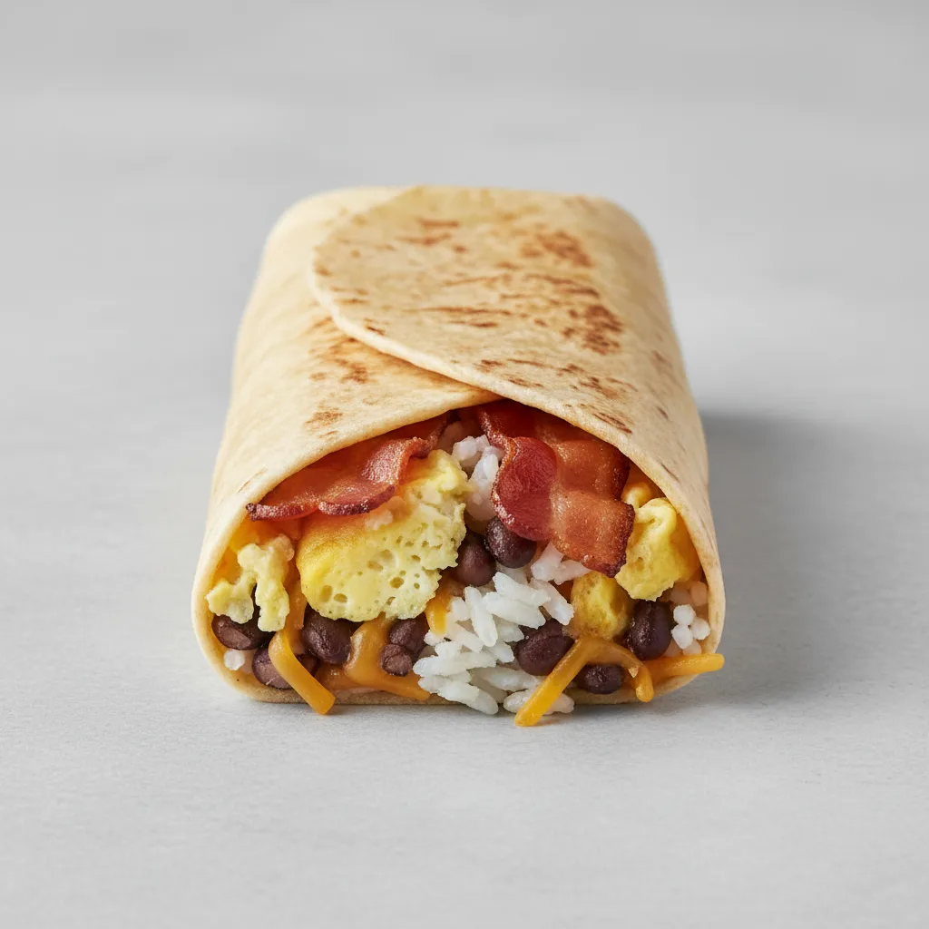 Bacon Breakfast Burrito Bacon Breakfast Burrito