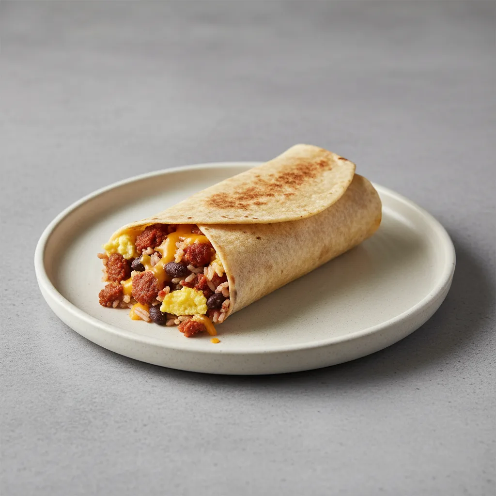 Chorizo Breakfast Burrito Chorizo Breakfast Burrito