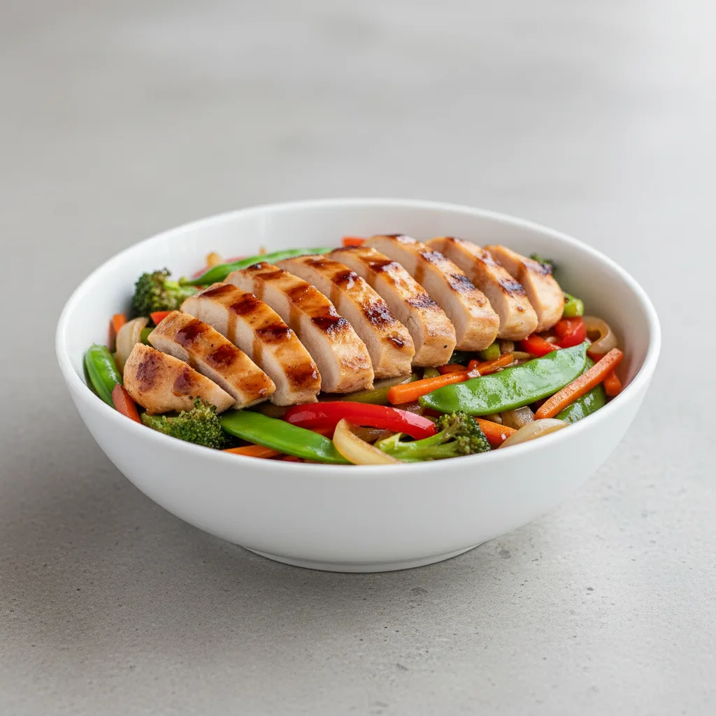 Chicken Breast Teriyaki Power Bowl (Veggies Only) Chicken Breast Teriyaki Power Bowl (Veggies Only)