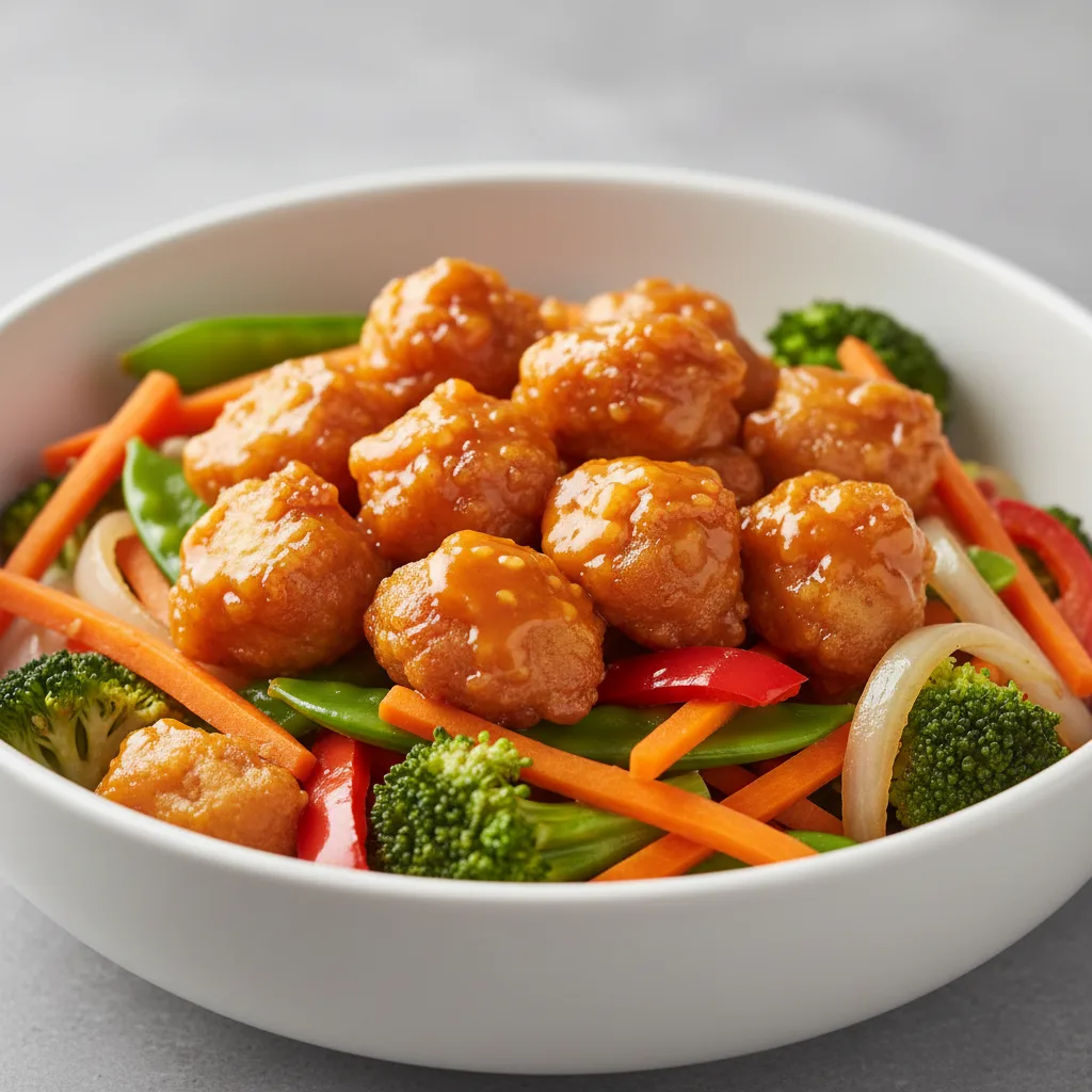 Orange Chicken Power Bowl (Veggies Only) Orange Chicken Power Bowl (Veggies Only)